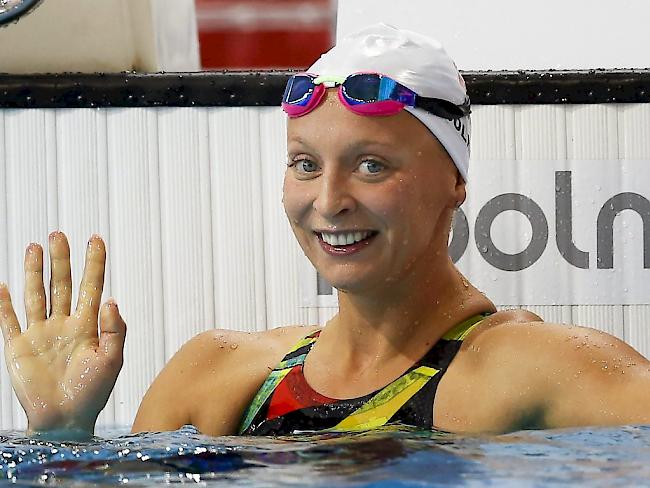 Maria Ugolkova war an allen sieben Schweizer Rekorden in London beteiligt