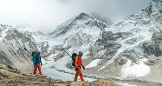 In zwei bis drei Stunden durchquerten die Teammitglieder von #project360 das &laquo;Tal des Schweigens&raquo;. 