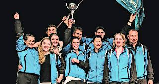 Der Turnfestsieger. Der TV Naters erreichte im 3-teiligen Vereinswettkampf die h&ouml;chste Punktzahl. 