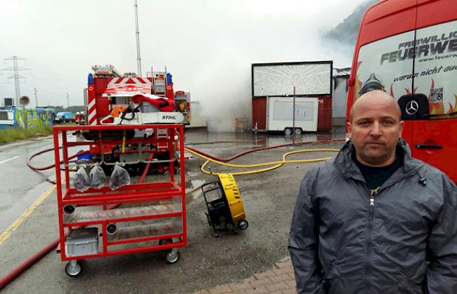 Martin Zengaffinen, Materialchef des Open Air Gampel