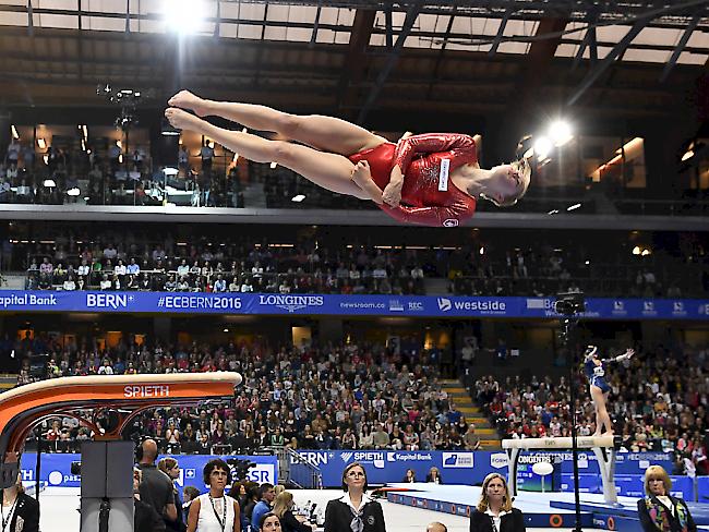 Thea Brogli wirbelt in Bern durch die Luft