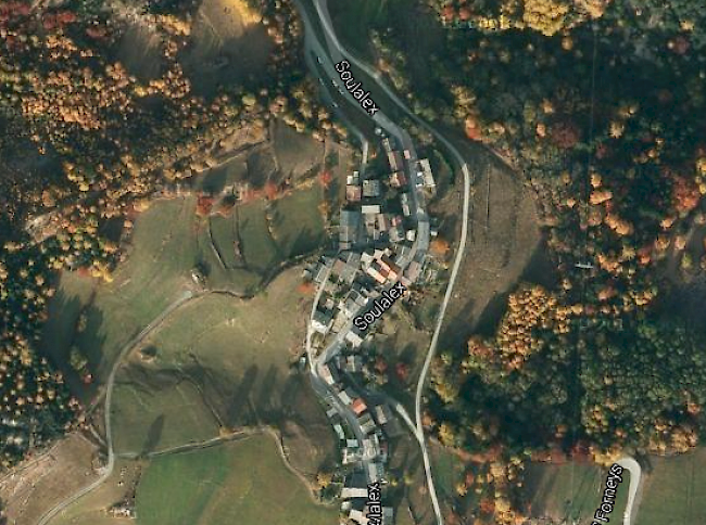 Soulalex in der Gemeinde Orsières. 