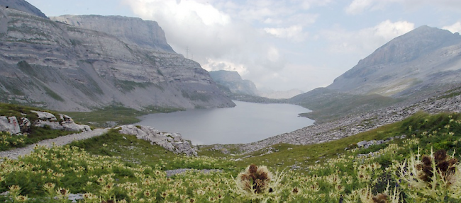 Im Daubensee auf der Gemmi fand am Samstag ein Mann den Tod.