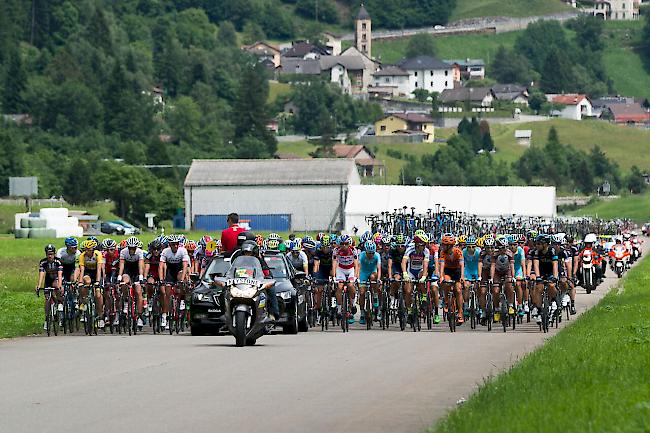 Am kommenden Mittwoch ist die Tour de Suisse zu Gast im Oberwallis. 