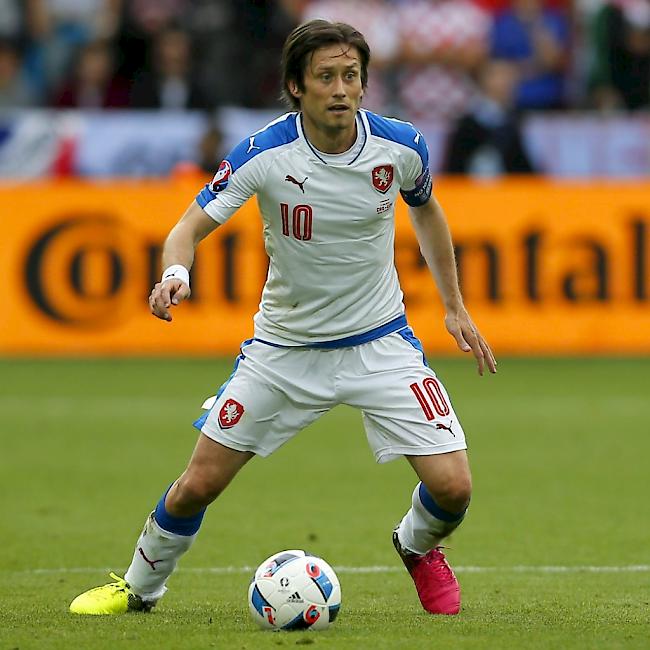 Tomas Rosicky bestritt am Freitag sein 105. und vielleicht letztes Länderspiel