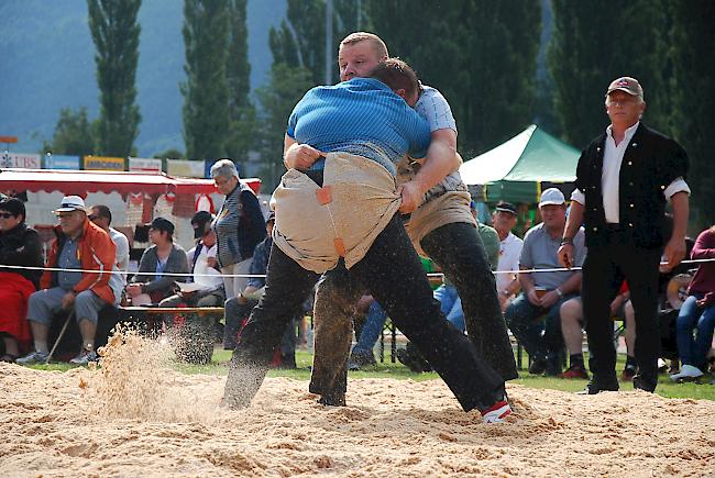 Am Vormittag gingen drei Gänge über die Bühne beziehungsweise das Sägmehl. 