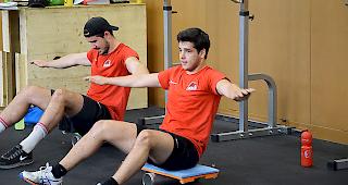 Auch die Balance muss ge&uuml;bt werden.