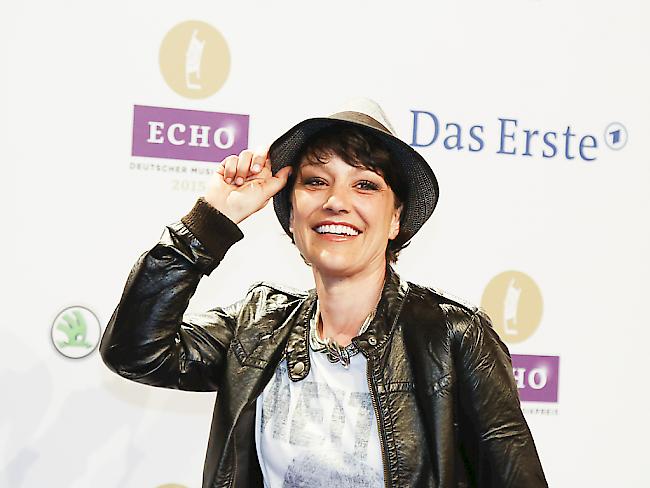 Moderatorin Miriam Pielhau bei der Ankunft zum Musikpreis Echo im März 2015 in Berlin.