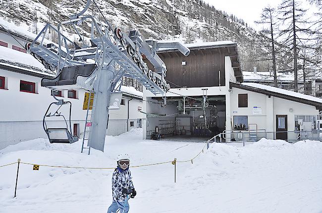 Saas-Almagell: Läuft alles nach Plan, wird hier auch an nächsten Ostern Ski gefahren.