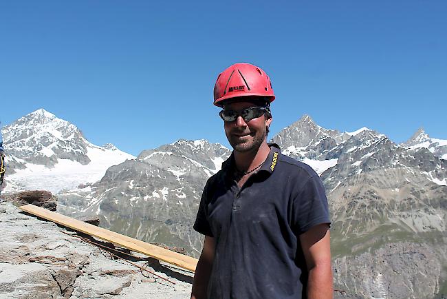 Der Grächner Jacques Schnidrig kennt die Bergwelt von klein auf. «Hier bin ich daheim», sagt der erfahrene Berggänger. 