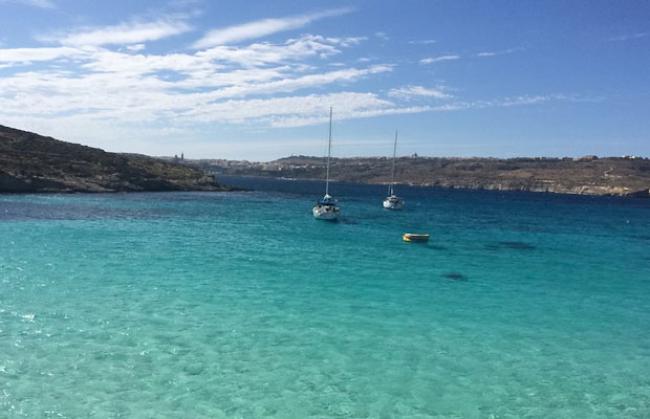 Die Blue Lagoon in Comino