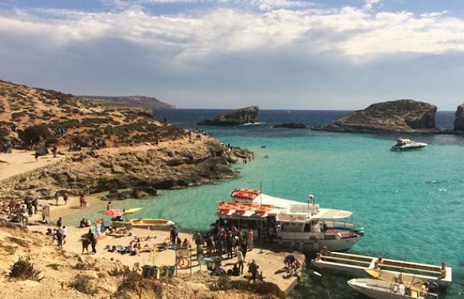 Die Blue Lagoon in Comino