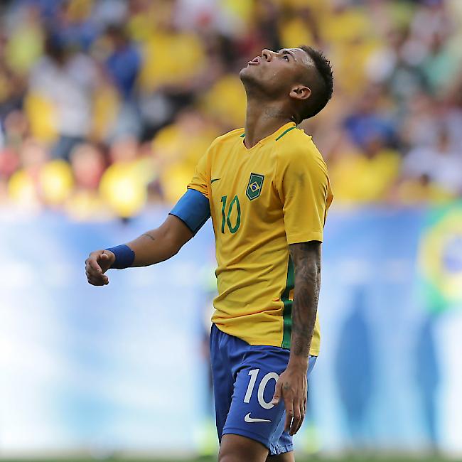 Neymar kann es nicht fassen