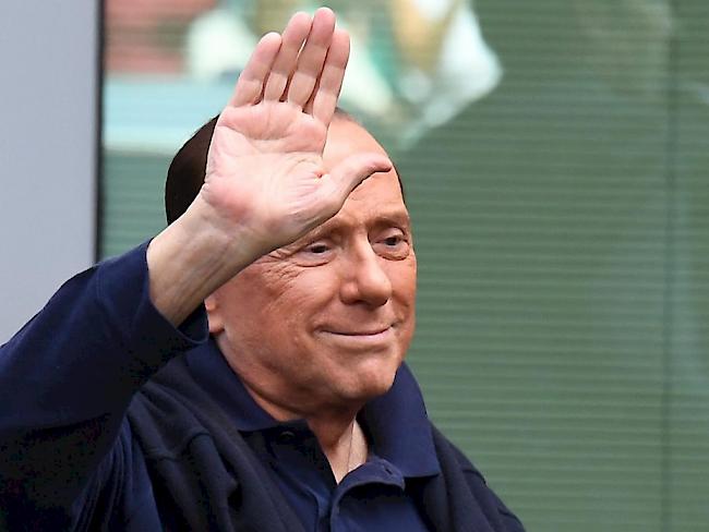 Silvio Berlusconi ist bei der AC Milan im vergangenen Jahr ausgestiegen (Archivbild).