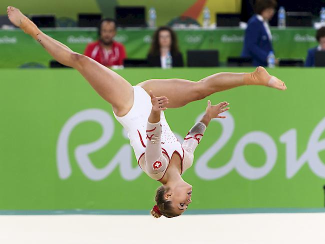 Kopfüber in drei Finals: Giulia Steingruber gelang der Olympia-Einstieg optimal