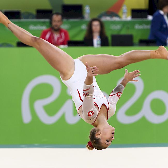 Kopfüber in drei Finals: Giulia Steingruber gelang der Olympia-Einstieg optimal