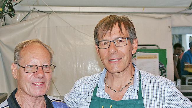 Marcel Andenmatten (70) und Mario Andenmatten (64), beide aus Visp.