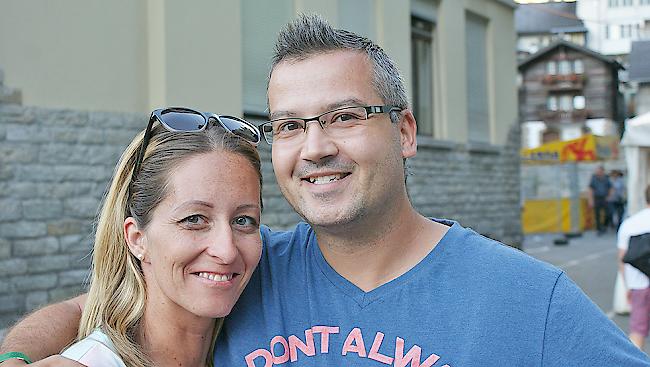 Erika (33) und Tomas Lehel (35), beide aus Ungarn.
