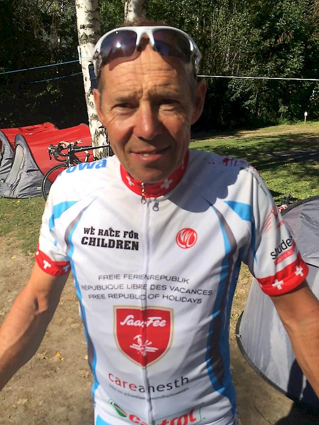 Rolf Senn, 60-jährig aus Saas-Fee, Radfahrer-Guide