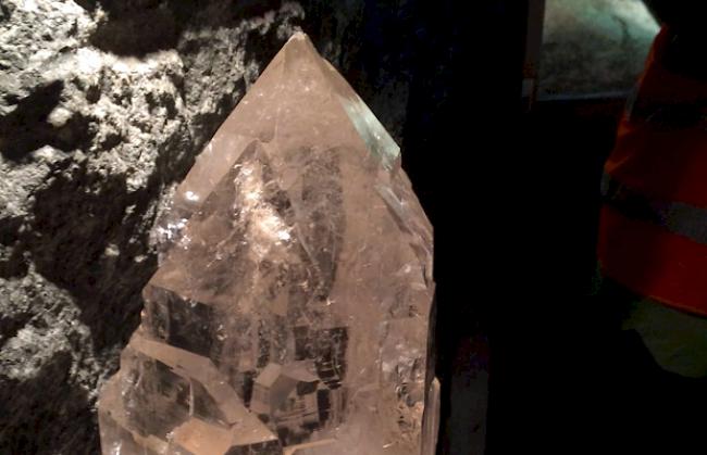 Forschungsfeld: kristallines Gestein des zentralen Aarmassivs.