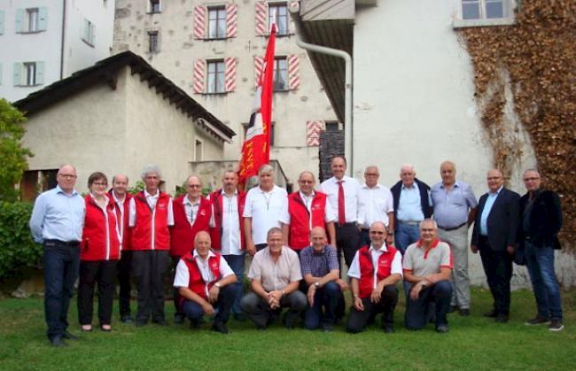 Erstes gemeinsames Foto: OK ESF und Vorstand WSSV ein Jahr nach dem «Eidgenössischen» im Wallis.