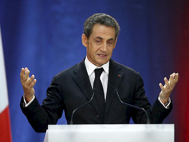 Frankreichs Ex-Präsident Nicolas Sarkozy ist wegen einer Affäre um illegale Wahlkampfspenden in Polizeigewahrsam genommen worden. (Archiv)