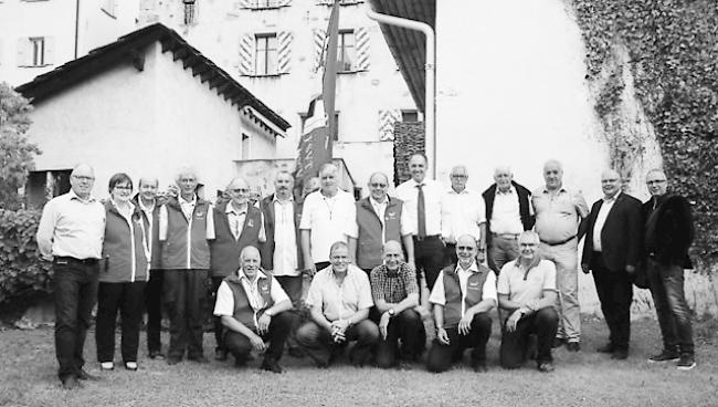 Gruppenbild. Das ESF-Komitee zusammen mit dem WSSV-Vorstand.  