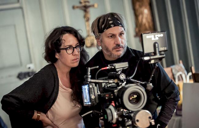 Regisseurin Jennifer Heinen mit Cinematograph Nicolò Settegrana