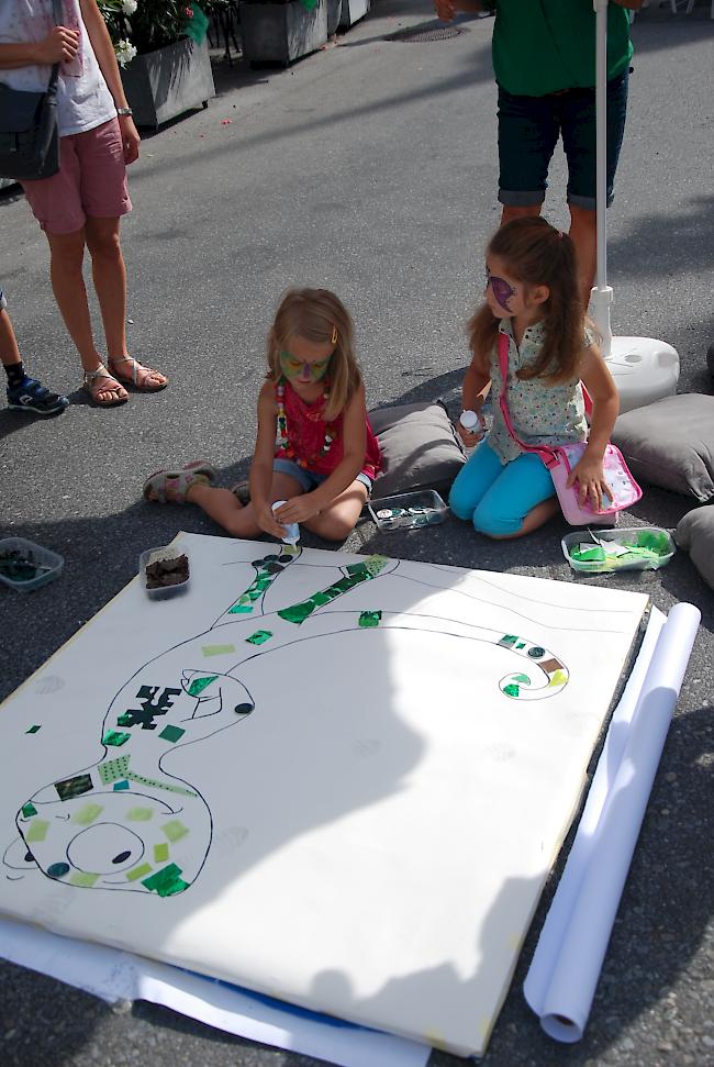 Impressionen vom Kinder-Kulturfest in Leuk. 