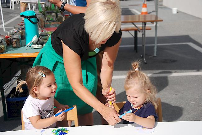 Impressionen vom Kinder-Kulturfest in Leuk. 