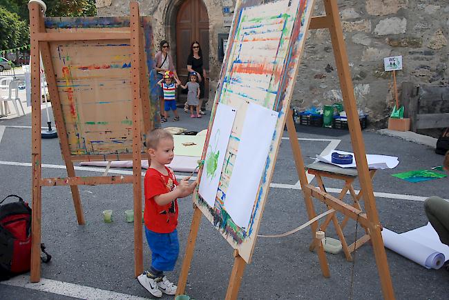 Impressionen vom Kinder-Kulturfest in Leuk. 