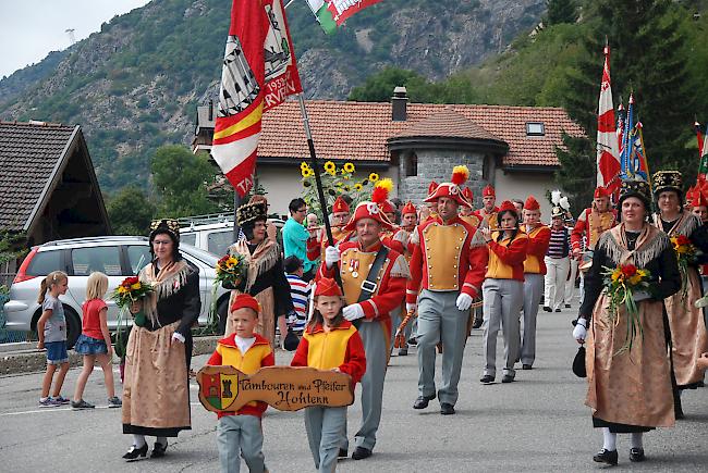 Impressionen vom Bezirksfest Westlich Raron in Hohtenn. 