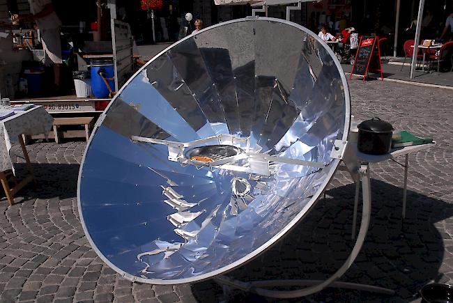 Impressionen vom Briger Solarmarkt des WWFs.
