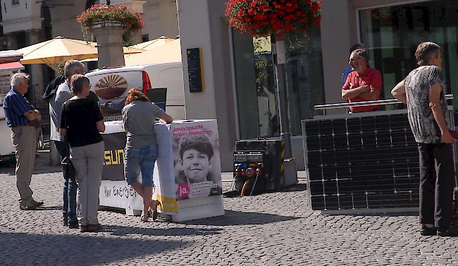 Impressionen vom Briger Solarmarkt des WWFs.