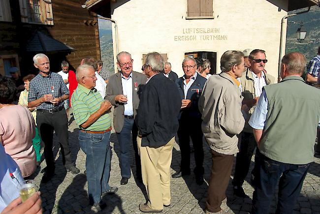 Impressionen von der Veteranentagung des Oberwalliser Tambouren- und Pfeiferverbandes in Ergisch. 