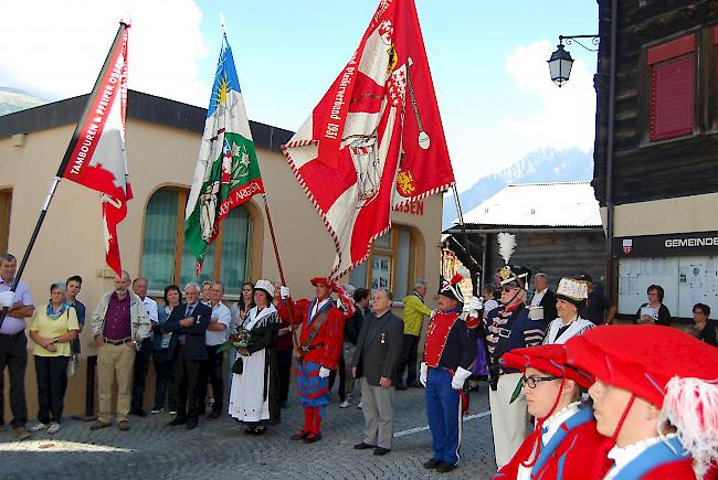 Impressionen von der Veteranentagung des Oberwalliser Tambouren- und Pfeiferverbandes in Ergisch. 