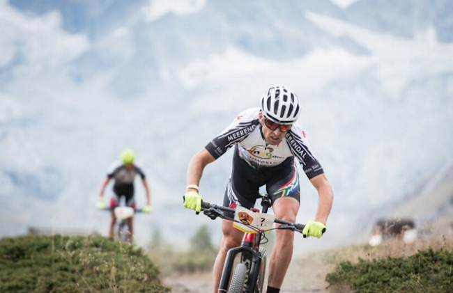 Am Montag erfolgte in Zermatt der Start zur Drittausgabe des sechstägigen Mountainbike-Rennens Perskindol Swiss Epic.