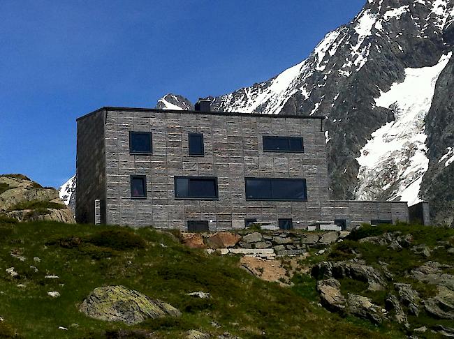 Tag der offenen Hüttentüre bei der Anenhütte im Lötschental. 