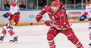 Oberwalliser Power auf Waadtl&auml;nder Eis: Yannick Herren st&uuml;rmt mit der Nummer 11.