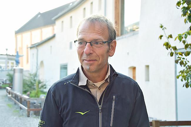 Armin Christen, Leiter Umweltbildung im Regionalen Naturpark Pfyn-Finges.