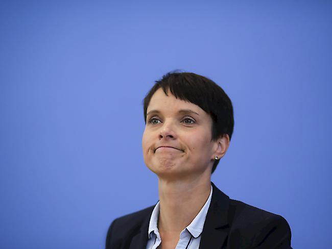 Ehemalige Chefin der Alternative für Deutschland, Frauke Petry: Ihr wurde die Immunität aberkannt. (Archivbild)