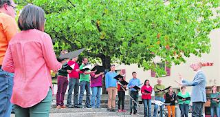 Last but not least. Das &laquo;Ensemble da capo&raquo; tritt als letzte Gruppe bei &laquo;Singe uf der Gass&raquo; auf. 