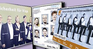 Unterschiedliche Wahlbudgets: Die befragten 	  Ortsparteien investieren zwischen 10 000 und 30 000 Franken in den Wahlkampf.