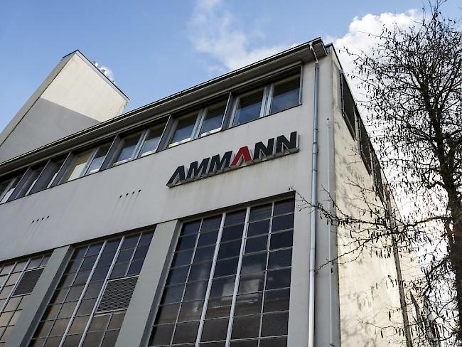 Die Baumaschinenfirma Ammann streicht Stellen am Standort Langenthal.
