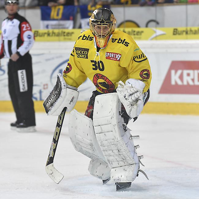 Erstmals in dieser Saison ohne Gegentor: SCB-Goalie Leonardo Genoni