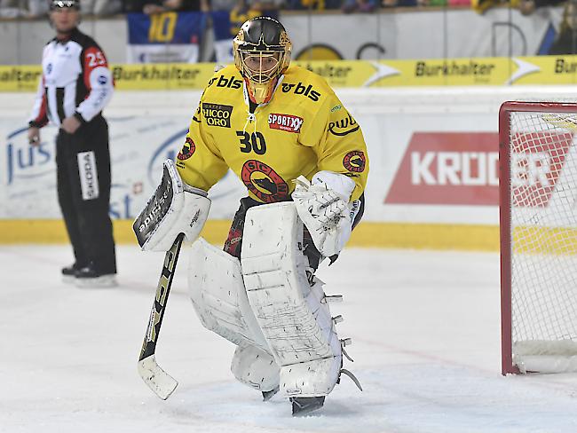 Erstmals in dieser Saison ohne Gegentor: SCB-Goalie Leonardo Genoni