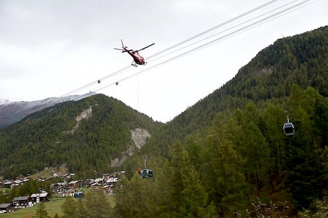 Rettungsübung Zermatt Bergbahnen AG