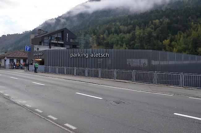 Im Zentrum von Mörel-Filet befindet sich das neue Parking Aletsch. Ein modernes Parkhaus mit 230 gedeckten und ungedeckten Plätzen.
