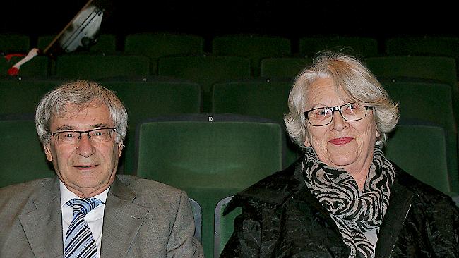Eugen (82) und Ruth (84) Meier, beide aus Visp.