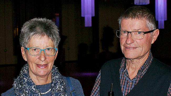Claudia (72) und Oswald (76) Berchtold, beide aus Visp.